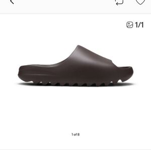 Men's Yeezy Black Slide Sandals